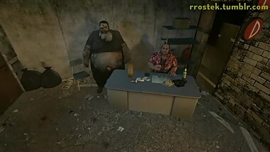 The Brothel 3D Hardcore porn sexy girls fucked by ugly monsters SHORT