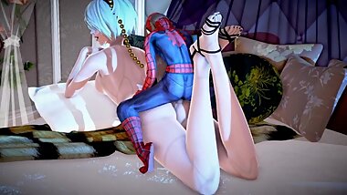 3D 2b fucked by shota
