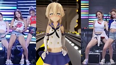 2D vs 3D New Thang Dance