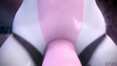 Futa Mangle blowjob taker POV (made by DoctorPurple2K)