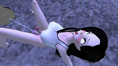 3D Hentai Anime futa tifa lockhart final fantasy 7 machine fuck