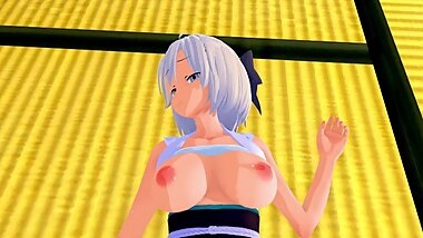 Okita Soji Fate / Grand Order 3D #hentai