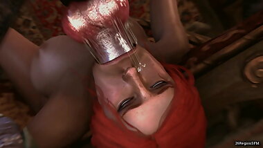 triss gets fucked by huge dick monsters