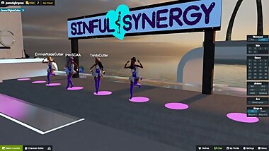 3DXChat - DoubleD Sunday - ??.??? SINFUL SINERGY DANCERS???.??? 09-08-2020