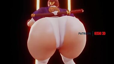 DOA's Kasumi Twerking