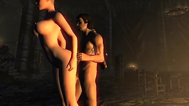BDSM in the Porno Game Skyrim