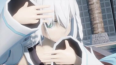 MMD?R18  ???????sirakami fubuki?[A]ddiction