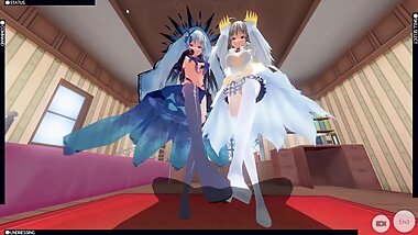 CM3D2 Date A Live Origami Tobiichi Metatron & Satan