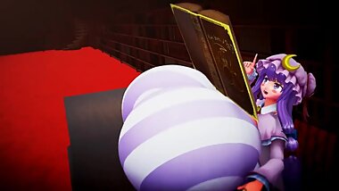 Patchouli Knowledge magic breast expansion - By Imbapovi