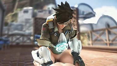 OVERWATCH PORN TRACER FUCKING PUSSY