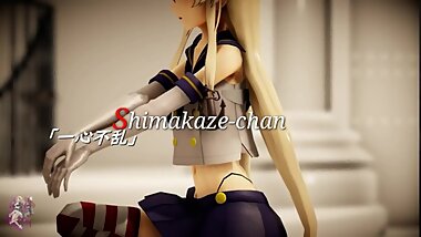 [MMD] R-18 Shimakaze-chan + Sex