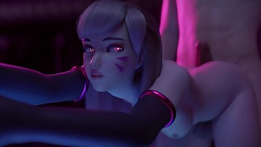 D.Va Overwatch Hard Fuck Animation [Yeero] (With Sound)