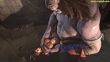 Huge Compilation of Monsters fucking 3D girls in every hole - Rrostek