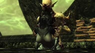 Khajiiti Teen Turned Daedric Slave 7