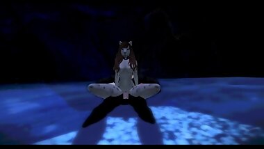 [Second life Furry Porn]: Snow Leopard & Big Bear [Short Video]