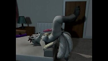 Futa Furry masturbation