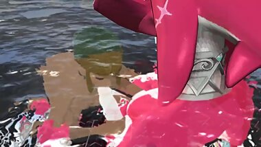 Sidon fucks Link (The Leyend Of Zelda) (MMD) +18
