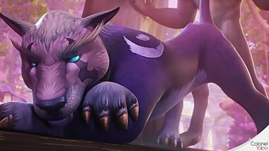 Warcraft Druid CAT fucked