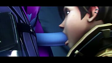 Devious Surprise 2 widowmaker x tracer bj