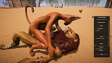 furry game new 3d animation fantasy rpg role play sex animals and human open world Ferity World v001