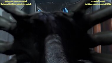 Samus Aran trapped with the Xenomproh and getting fucked 3D