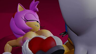 [Quick Anim] Amy and Rouge Fucking (aka, sound mixing practice)
