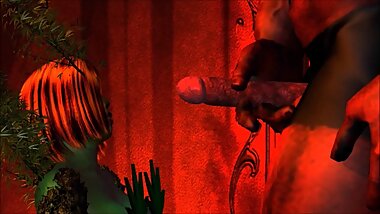 Red Vs Weed Fairy 3D Scene Test BadmanCorporation.Com