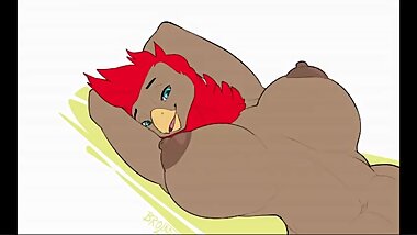 anthro bird girl fucked