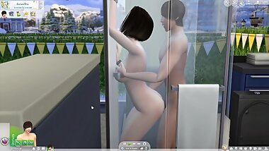 Jill Valentine Resident Evil 3 Remake and Kirito_TV Sex in Bathroom