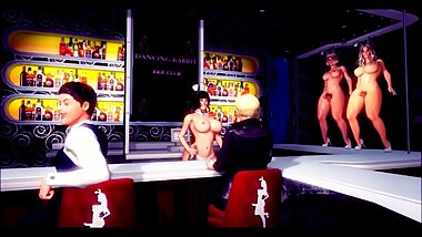 Futa Sex Club Party Dancing Rabbit (FUTA ON MALE, Futanari 3D)