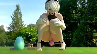 2B Celebrate Easter with Big Eggs