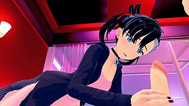 Marnie Pokemon Sword and Shield 3D #hentai