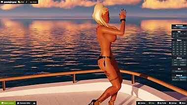 3DXChat - Pamela dancing Yacht Room Server Location ???