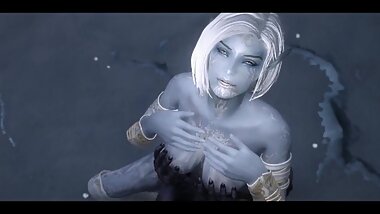 Snow Elf looking to redeem her degenerate kin instead gets corrupted hersel