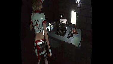 Resident evil 2 remake 3d SBS VR 2nd game mode for Claire on Hard 1 episode
