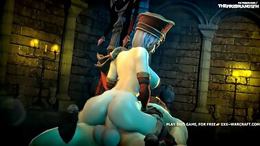 Sally Whitemane fucked in wow game