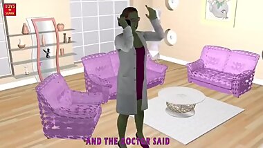 Hot mom walks in on Shrek orgy