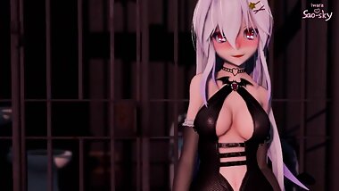 (33)(???)???Haku-pink cat by Sao-Sky