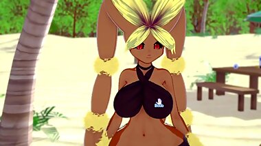 Koikatsu l Lopunny pleases it?s Trainer