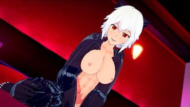KB: HOT NIGHT WITH Hitomi Uzaki (3D Hentai)