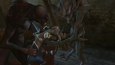 Monster Huge Black Dick DT BlowJob