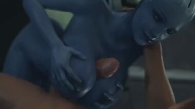 Really HOT 3D SFM Mass Effect sex with Liara TТSoni