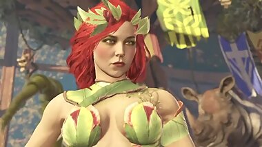 Catfight - Poison Ivy vs Starfire