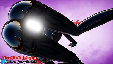 3d busty girl doggy style[big tits][MMD][big boobs]