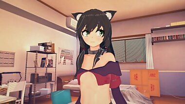 (3D Hentai)(Isekai Maou) Sex with Rem Galleu