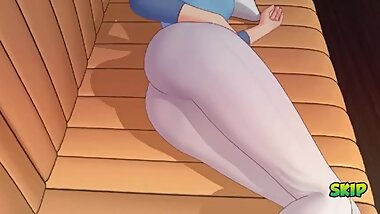 REDHEAD ANIME GAMEPLAY TEEN STUFFS HER TIGHT PUSSY WITH A CREAMPIE