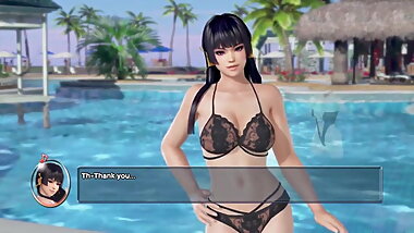 Sexy DoA girls 3D porn compilation