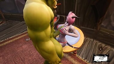 WHORECRAFT: RED RIDING HOOF 1.03 - Ruby x A male orc
