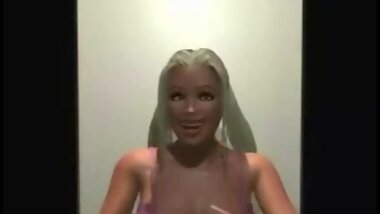 anime 3D-cute girl wins huge tits