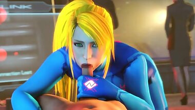 Metroid Samus Blowjob 3d Animation [10 min + Full HD]